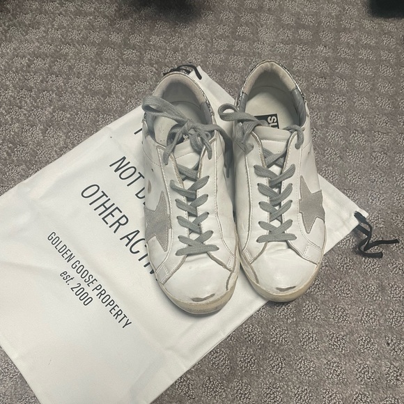 Golden goose white and silver sneakers - Picture 5 of 5